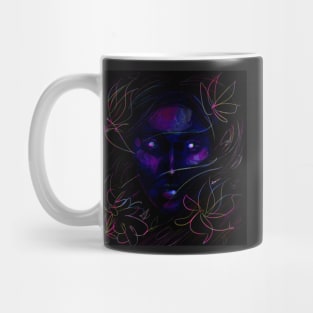 Purple Flower Faerie Spirit Mug